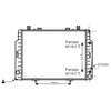 Image de Radiateur, Refroidissement Du Moteur 30002131 International Radiators International Radiators 30002131 Mercedes-Benz