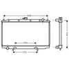 Image de Radiateur, Refroidissement Du Moteur 13002179 International Radiators International Radiators 13002179 Nissan