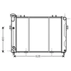 Image de Radiateur, Refroidissement Du Moteur 21002008 International Radiators International Radiators 21002008 Jeep