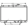 Image de Radiateur, Refroidissement Du Moteur 25002094 International Radiators International Radiators 25002094 Honda
