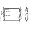 Image de Radiateur, Refroidissement Du Moteur 30002271 International Radiators International Radiators 30002271 Mercedes-Benz