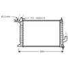Image de Radiateur, Refroidissement Du Moteur 37002275 International Radiators International Radiators 37002275 Opel