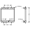 Image de Radiateur, Refroidissement Du Moteur 40002224 International Radiators International Radiators 40002224 Peugeot