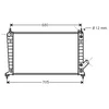 Image de Radiateur, Refroidissement Du Moteur 47002036 International Radiators International Radiators 47002036 Saab