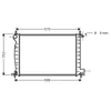Image de Radiateur, Refroidissement Du Moteur 18002224 International Radiators International Radiators 18002224 Ford;Mazda