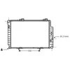 Image de Radiateur, Refroidissement Du Moteur 30002235 International Radiators International Radiators 30002235 Mercedes-Benz