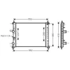 Image de Radiateur, Refroidissement Du Moteur *** Ir Plus *** 17002182 International Radiators Plus International Radiators Plus 17002182 Fiat