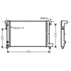 Image de Radiateur, Refroidissement Du Moteur 09002120 International Radiators International Radiators 09002120 Citroen;Peugeot