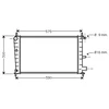 Image de Radiateur, Refroidissement Du Moteur *** Ir Plus *** 18002217 International Radiators Plus International Radiators Plus 18002217 Ford;Mazda