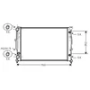 Image de Radiateur, Refroidissement Du Moteur 03002122 International Radiators International Radiators 03002122 Audi;Volkswagen