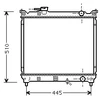 Image de Radiateur, Refroidissement Du Moteur 52002033 International Radiators International Radiators 52002033 Suzuki