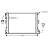 Image de Radiateur, Refroidissement Du Moteur 09002079 International Radiators International Radiators 09002079 Citroen;Fiat;Lancia;Peugeot