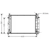 Image de Radiateur, Refroidissement Du Moteur 47002027 International Radiators International Radiators 47002027 Saab