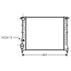 Image de Radiateur, Refroidissement Du Moteur 43002118 International Radiators International Radiators 43002118 Renault