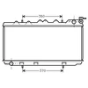 Image de Radiateur, Refroidissement Du Moteur 13002114 International Radiators International Radiators 13002114 Nissan