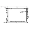 Image de Radiateur, Refroidissement Du Moteur 06002202 International Radiators International Radiators 06002202 Bmw