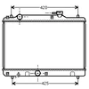 Image de Radiateur, Refroidissement Du Moteur 52002034 International Radiators International Radiators 52002034 Suzuki