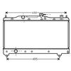 Image de Radiateur, Refroidissement Du Moteur 53002237 International Radiators International Radiators 53002237 Toyota