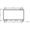Image de Radiateur, Refroidissement Du Moteur 53002247 International Radiators International Radiators 53002247 Toyota