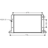 Image de Radiateur, Refroidissement Du Moteur 58002160 International Radiators International Radiators 58002160 Volkswagen