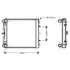 Image de Radiateur, Refroidissement Du Moteur 74002023 International Radiators International Radiators 74002023 Porsche