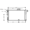 Image de Radiateur, Refroidissement Du Moteur 81002003 International Radiators International Radiators 81002003 Daewoo