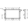 Image de Radiateur, Refroidissement Du Moteur 81002009 International Radiators International Radiators 81002009 Daewoo