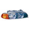 Image de Phare Droit Avec Feu Clignotant Jusqu'Au -9/00 Orange H7+Hb3 0639962 Van Wezel Van Wezel 0639962 Bmw