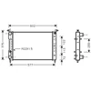 Image de Radiateur, Refroidissement Du Moteur 17002224 International Radiators International Radiators 17002224 Fiat