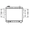Image de Radiateur, Refroidissement Du Moteur 21002023 International Radiators International Radiators 21002023 Jeep