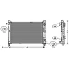 Image de Radiateur, Refroidissement Du Moteur 30002286 International Radiators International Radiators 30002286 Mercedes-Benz