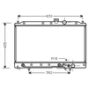 Image de Radiateur, Refroidissement Du Moteur 32002148 International Radiators International Radiators 32002148 Mitsubishi