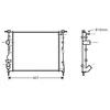 Image de Radiateur, Refroidissement Du Moteur 43002271 International Radiators International Radiators 43002271 Nissan;Renault
