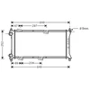 Image de Radiateur, Refroidissement Du Moteur *** Ir Plus *** 17002258 International Radiators Plus International Radiators Plus 17002258 Fiat
