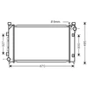 Image de Radiateur, Refroidissement Du Moteur 02002163 International Radiators International Radiators 02002163 Land Rover
