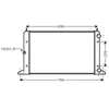 Image de Radiateur, Refroidissement Du Moteur 58002134 International Radiators International Radiators 58002134 Ford;Seat;Volkswagen