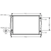 Image de Radiateur, Refroidissement Du Moteur 03002109 International Radiators International Radiators 03002109 Audi