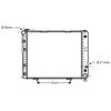 Image de Radiateur, Refroidissement Du Moteur 30002178 International Radiators International Radiators 30002178 Mercedes-Benz