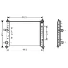 Image de Radiateur, Refroidissement Du Moteur 17002201 International Radiators International Radiators 17002201 Fiat