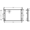 Image de Radiateur, Refroidissement Du Moteur 18002324 International Radiators International Radiators 18002324 Ford