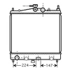 Image de Radiateur, Refroidissement Du Moteur 13002210 International Radiators International Radiators 13002210 Nissan
