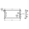 Image de Radiateur, Refroidissement Du Moteur *** Ir Plus *** 17002292 International Radiators Plus International Radiators Plus 17002292 Fiat