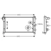 Image de Radiateur, Refroidissement Du Moteur *** Ir Plus *** 17002295 International Radiators Plus International Radiators Plus 17002295 Fiat