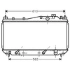 Image de Radiateur, Refroidissement Du Moteur 25002114 International Radiators International Radiators 25002114 Honda
