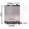 Image de Radiateur, Refroidissement Du Moteur 27002166 International Radiators International Radiators 27002166 Mazda
