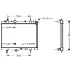 Image de Radiateur, Refroidissement Du Moteur 40002241 International Radiators International Radiators 40002241 Peugeot