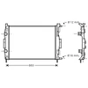 Image de Radiateur, Refroidissement Du Moteur 43002308 International Radiators International Radiators 43002308 Renault