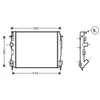 Image de Radiateur, Refroidissement Du Moteur 43002309 International Radiators International Radiators 43002309 Nissan;Peugeot;Renault