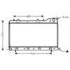 Image de Radiateur, Refroidissement Du Moteur 51002047 International Radiators International Radiators 51002047 Subaru