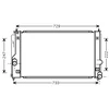 Image de Radiateur, Refroidissement Du Moteur 53002295 International Radiators International Radiators 53002295 Toyota